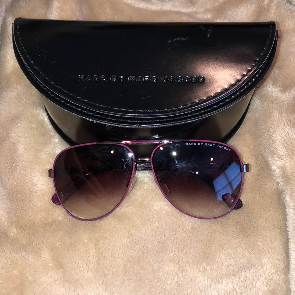 Marc Jacobs purple metal aviator - Picture 2 of 8